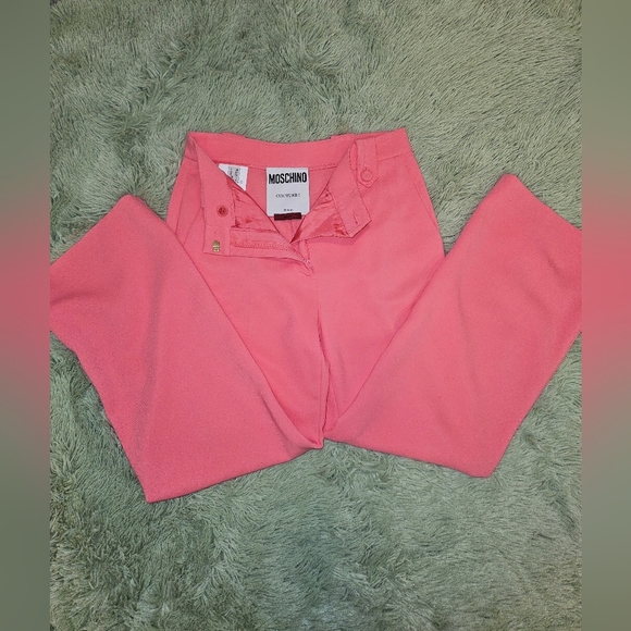 Moschino Ikram Aeffe Spa Women Trousers Pants Size 4 - Picture 7 of 14